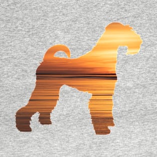 Airedale Terrier Sunset T-Shirt